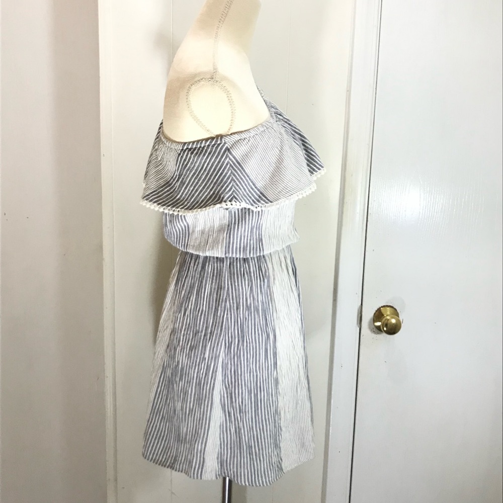 AEO ☀️One shoulder striped dress - Picture 7 of 13